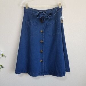 MODCLOTH Denim Skirt